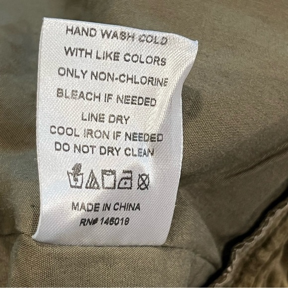 Lost + Wander Olive Corduroy Cropped Jacket Medium - Picture 10 of 12